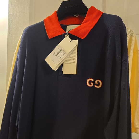gucci long sleeve polo